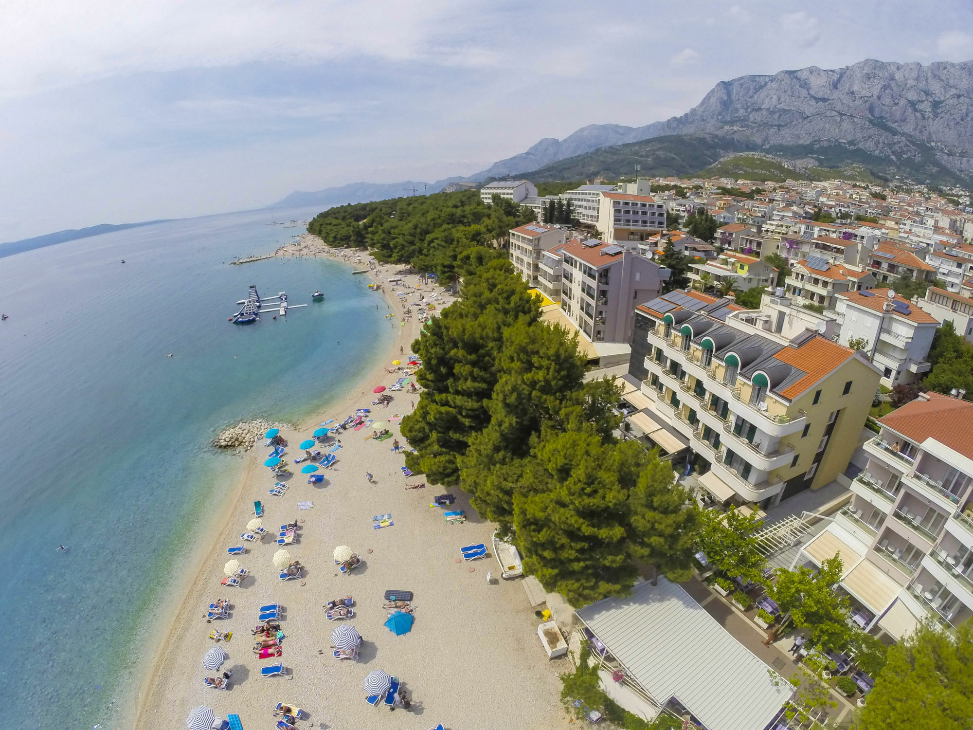 Hotel Milenij Makarska Exterior foto